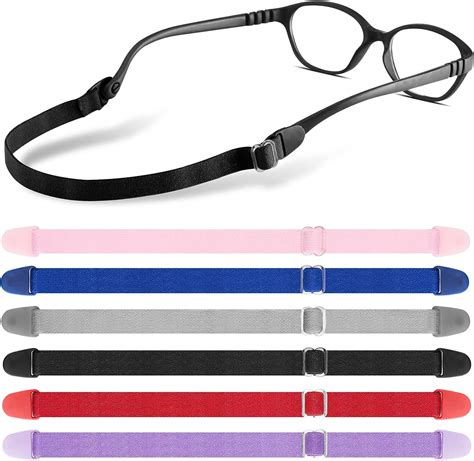 elastic eyeglass strap|safety glasses with elastic strap.